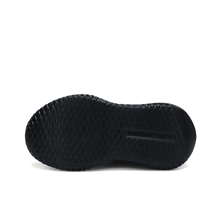 U7 Chunky Sneakers Cushioning Anti Slip And Wear Resistant Height Increasing High Top Casual Shoes Men's Black-4