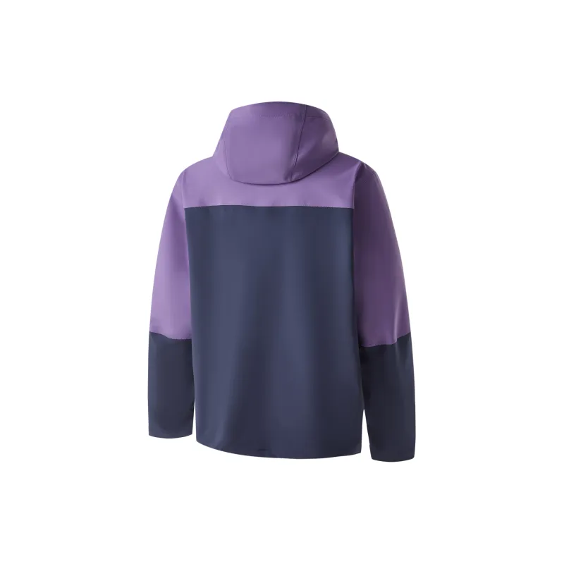 NBA Team Story Series Water Resistant Windproof Breathable Warm Windbreaker Jacket Unisex Purple-1