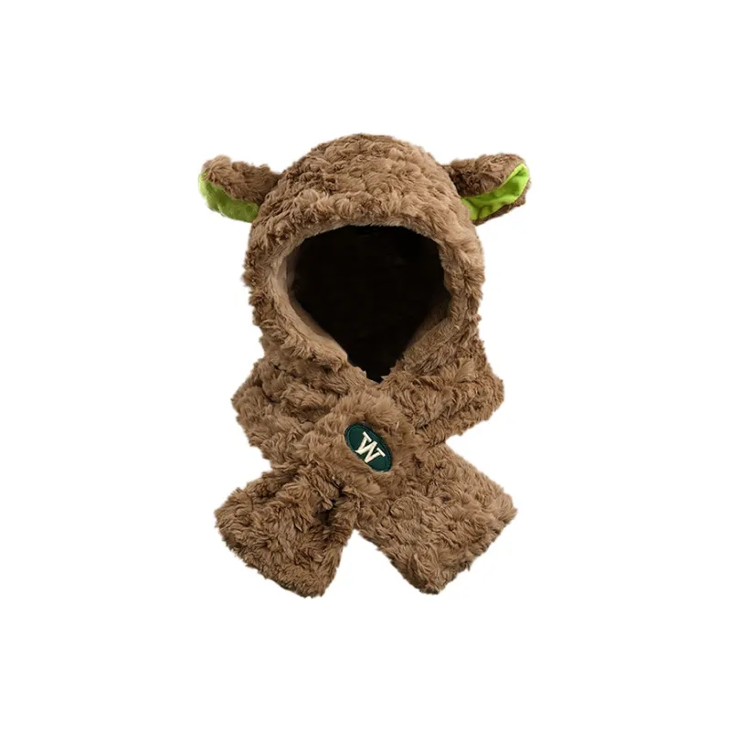 BAIJUAN Polyester Hoods & Plush Hats Unisex-4