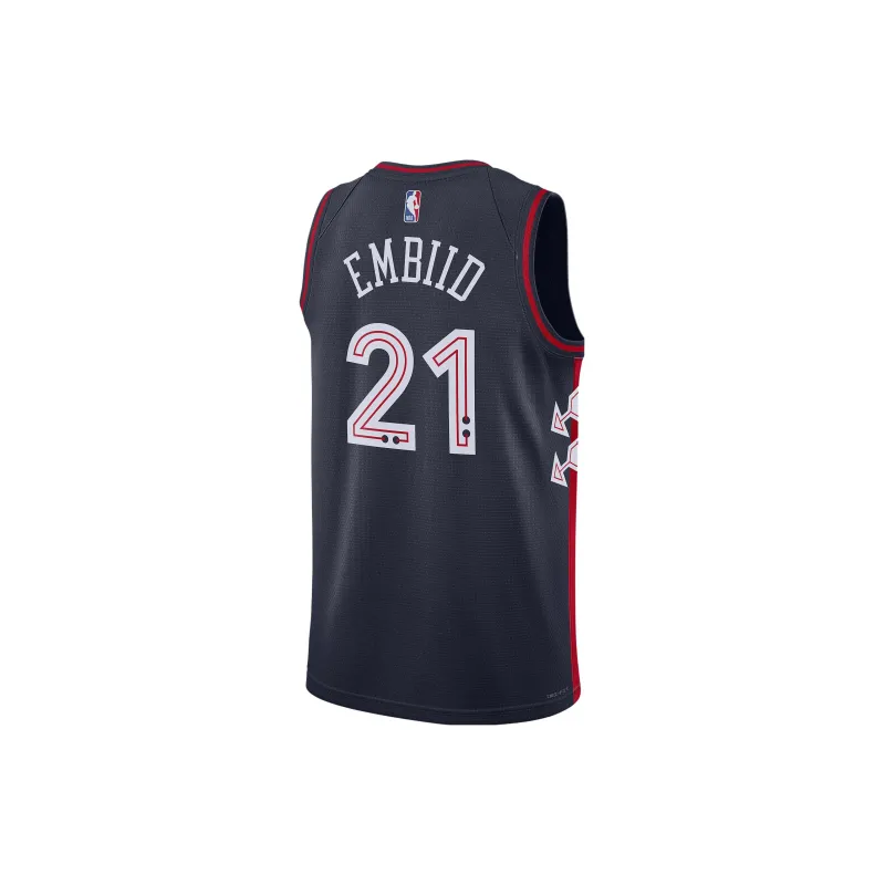Nike Dri Fit Nba Swingman Joel Embiid Philadelphia 76Ers City Edition 2023/24 Jersey-1