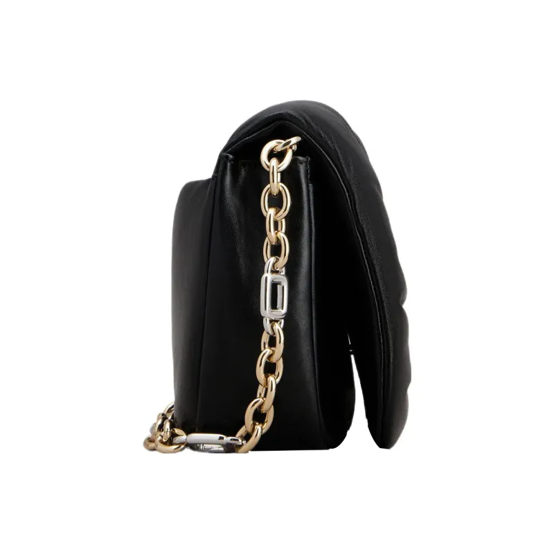 Roger Vivier Leather Crossbody Bag Shoulder Bag Women's Black-2