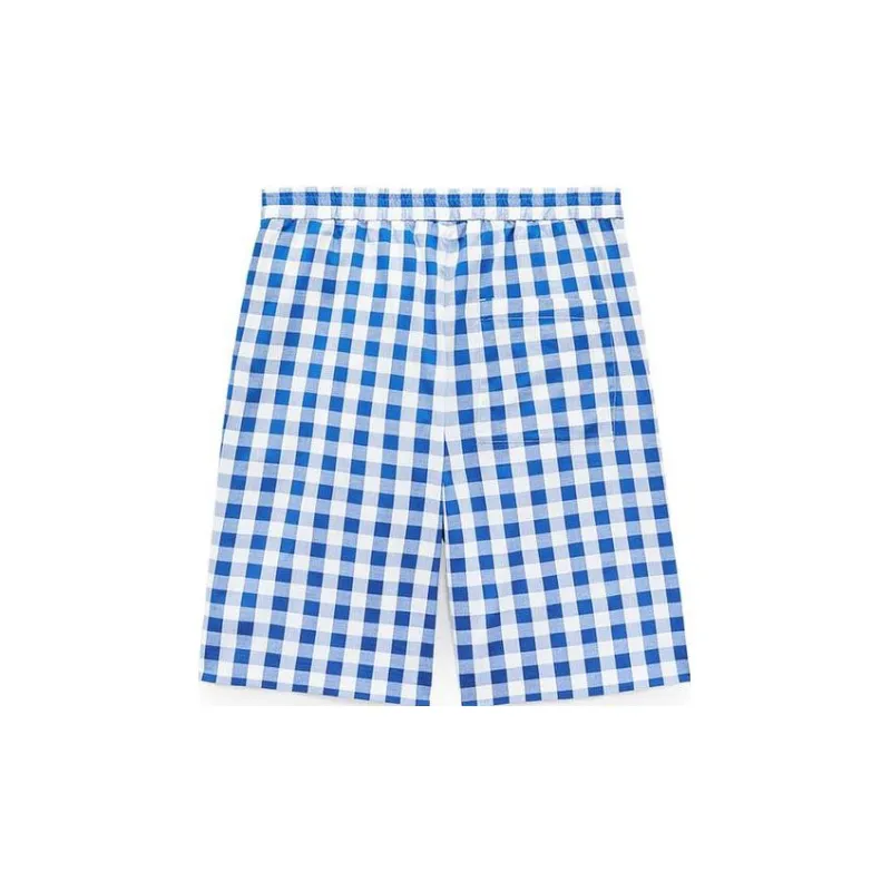 ZARA Casual Shorts Men Blue-1