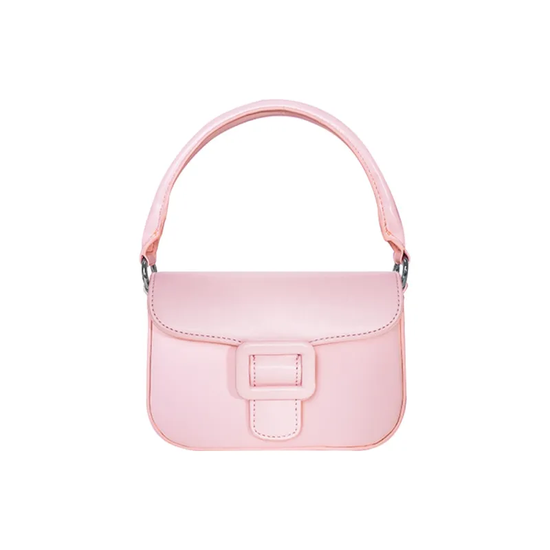 Pataya PU Crossbody Handbag Small Size Women's Yellow/White/Blue, Etc.-5