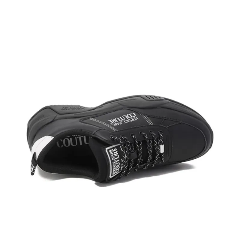VERSACE JEANS Couture Logo-print Lace-up Sneakers-4