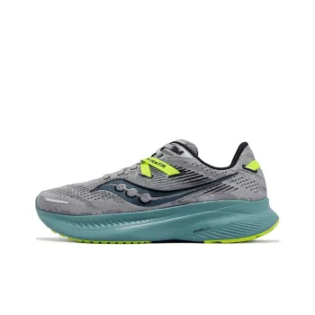 Saucony Guide 16 Anti Slip Wear Resistant Low Top Running Shoes Men's Gray Blue