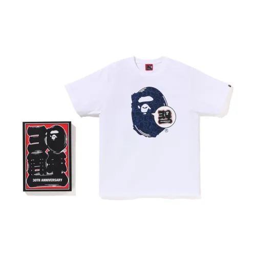 BAPE 30th Anniversary Ape Head Tee 