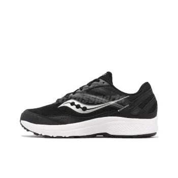 Saucony COHESION 15 Anti Slip Wear Resistant Low Top Running Shoes Men's Black