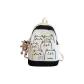 Black Comes with Plush Pendant