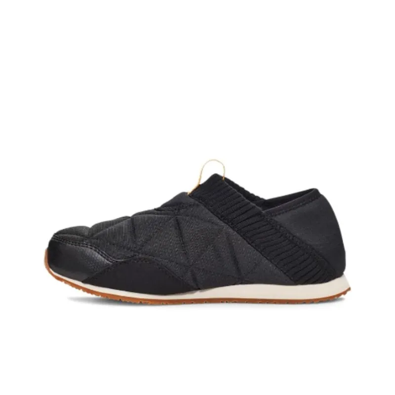 Teva Reember Moccasin Cushioning, Wear Resistant Low Top Casual Shoes Women's Black-0