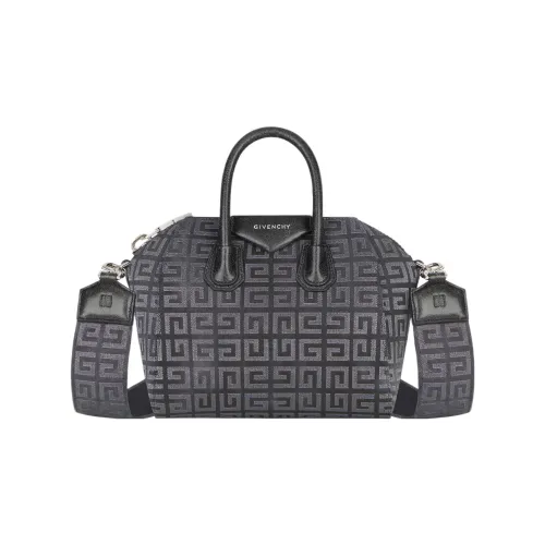 GIVENCHY Antigona Fabric Shoulder Bag Crossbody Bag Handbag Mini Women's Dark Gray
