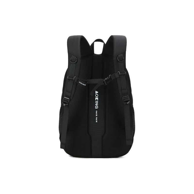 AOKING AK Polyester Backpack Large Size Unisex Black/Beige/Blue/Purple-6