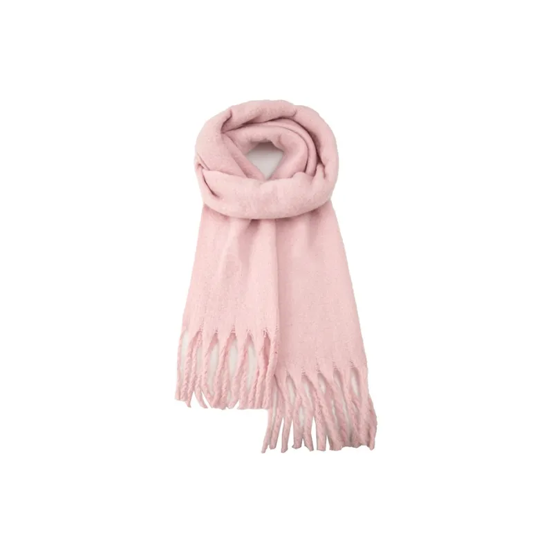 BAIJUAN Knit Scarves Unisex-4