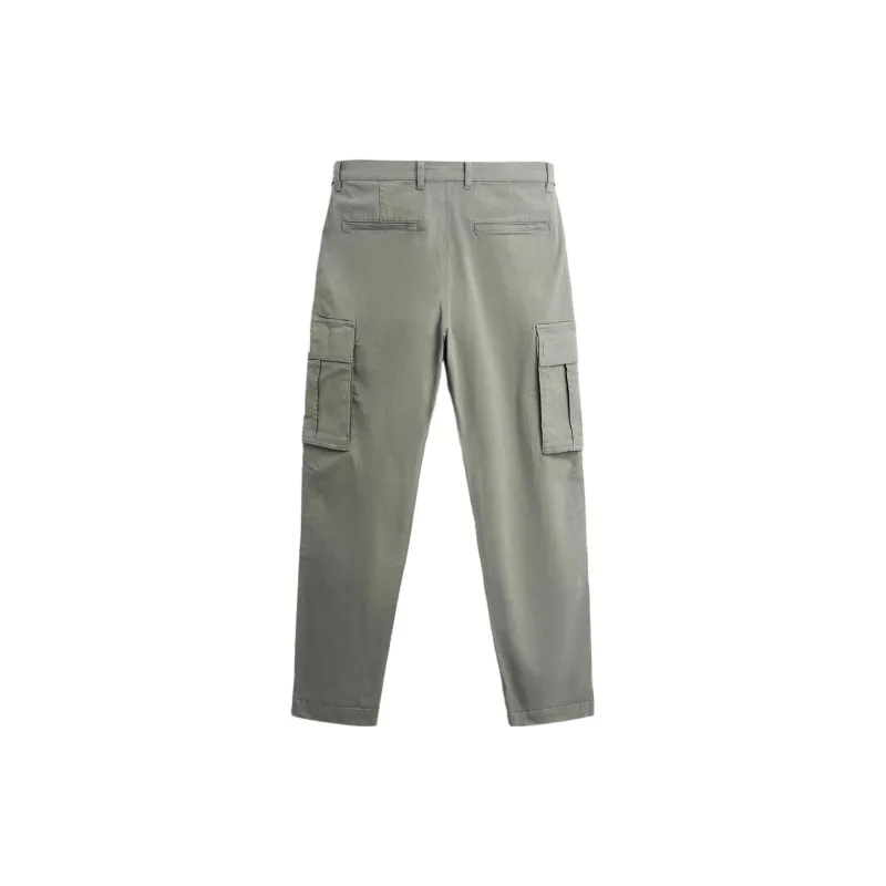 ZARA Cargo Pants Men Green-1