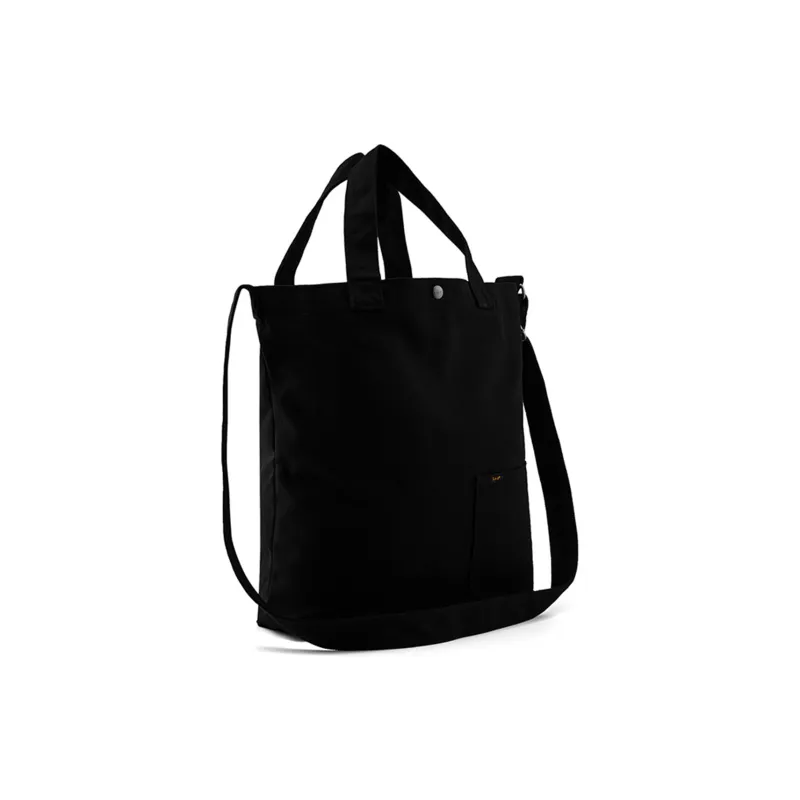 Lee Cotton Canvas Tote Bag, Shopping Bag, Canvas Bag, Shoulder Bag, Crossbody Bag, Handbag Regular Unisex Black-2