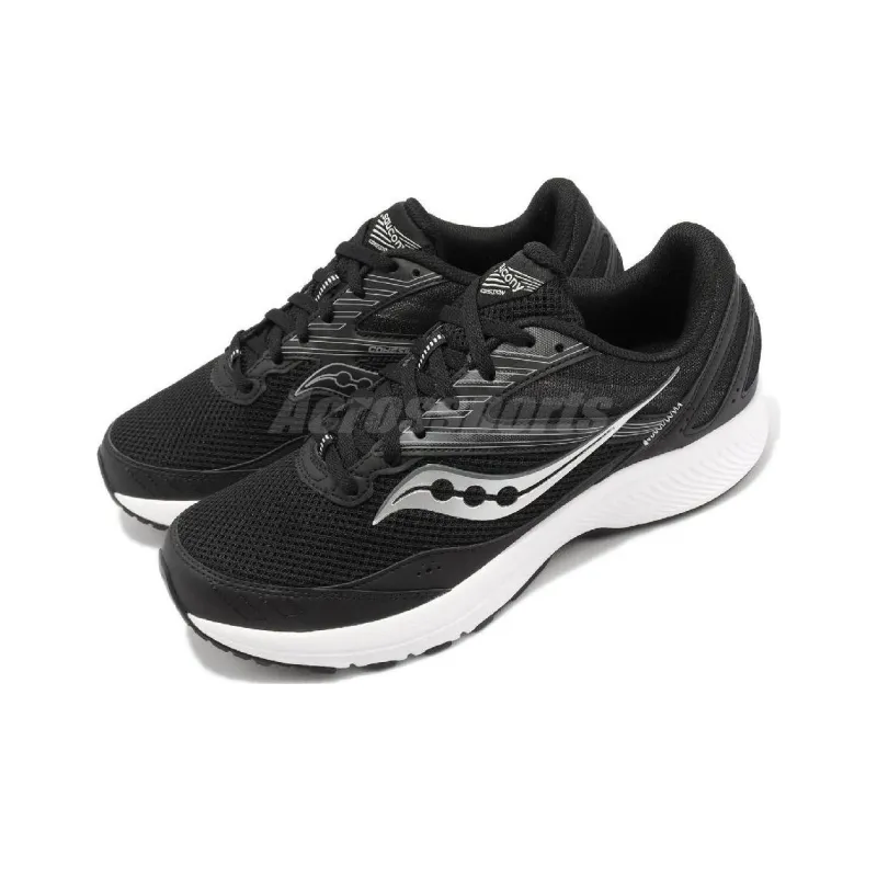 Saucony COHESION 15 Anti Slip Wear Resistant Low Top Running Shoes Men's Black-2