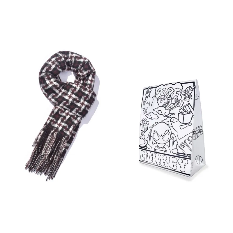 FireMonkey Knit Scarves Women's Custom Greeting Card-5