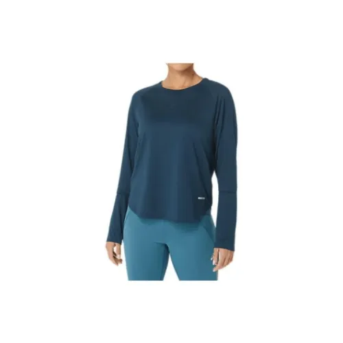 Asics ACTIBREEZE Long Sleeve T-Shirts Women's Dark Blue