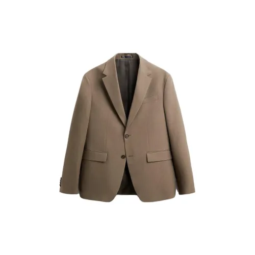 ZARA Business Suits Men Brown