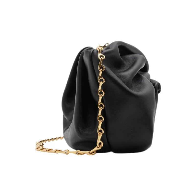 Burberry Lambskin Clutch Women's Black-1