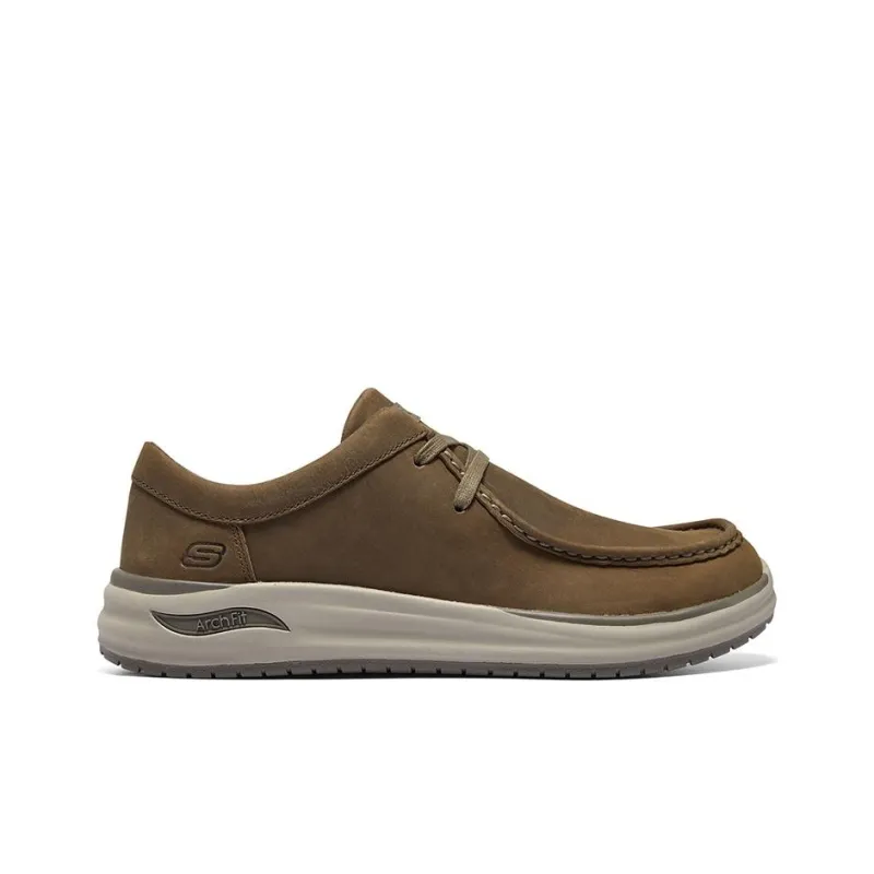 Skechers Slip ins Garza Sneaker 'Brown'-1