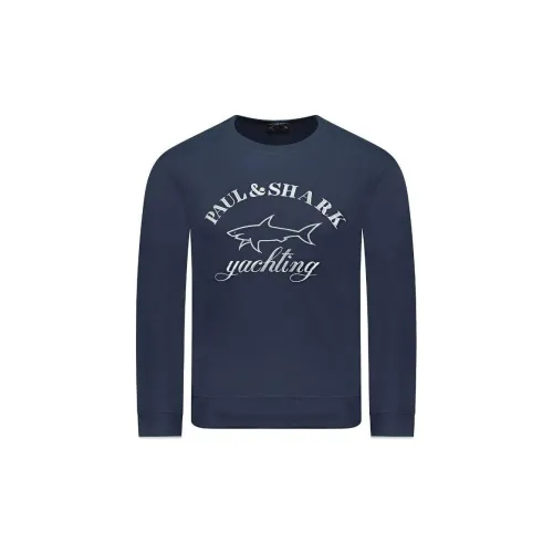 Paul & Shark Sweater Men Marine Blue