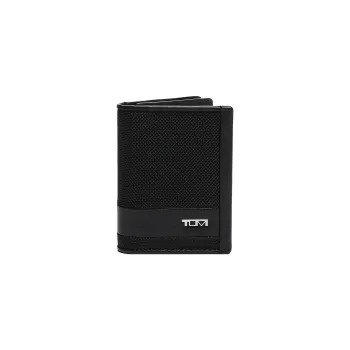 TUMI Alpha Nylon Wallets Card Holders Regular Men's Black