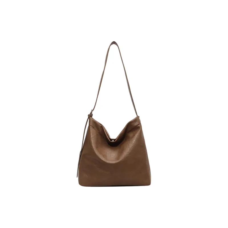 UNITE STAR PU Shoulder Bag Regular Women's Khaki/Black/Mud-6