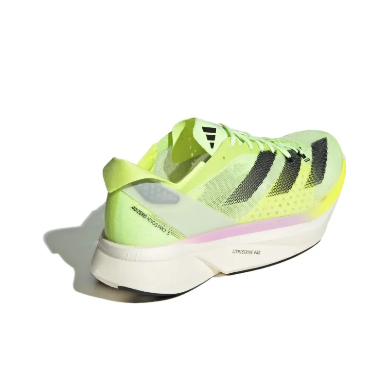 adidas Adizero Adios Pro 3 Neon Green Black Pink-2
