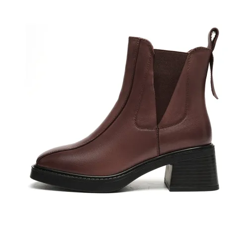 EBLAN Chelsea Boots Women's Brown