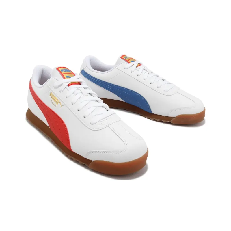 PUMA Roma Rwb 'White Red Blue Mismatch'-3