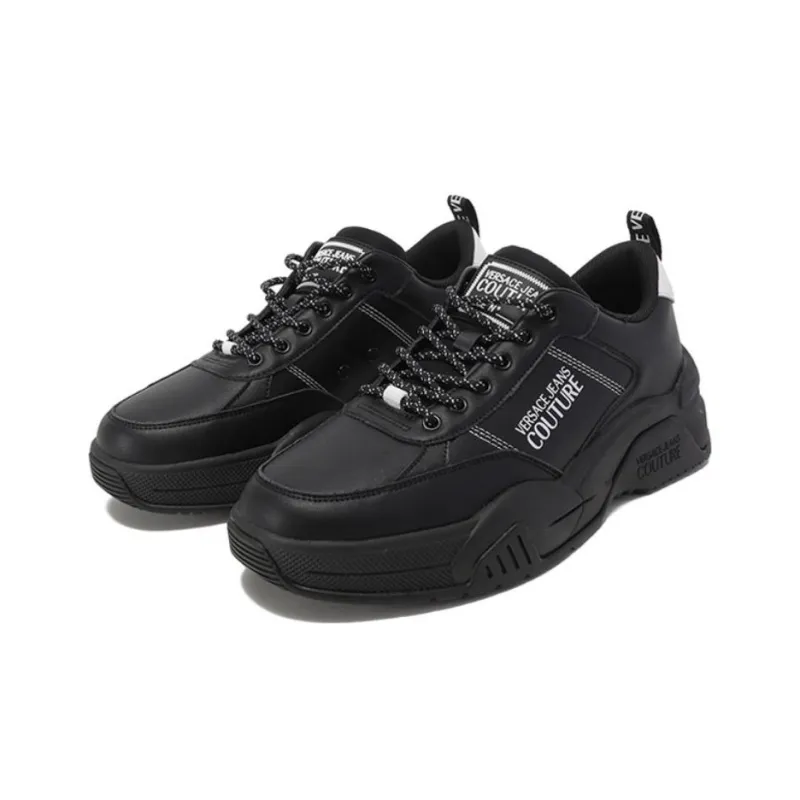 VERSACE JEANS Couture Logo-print Lace-up Sneakers-2