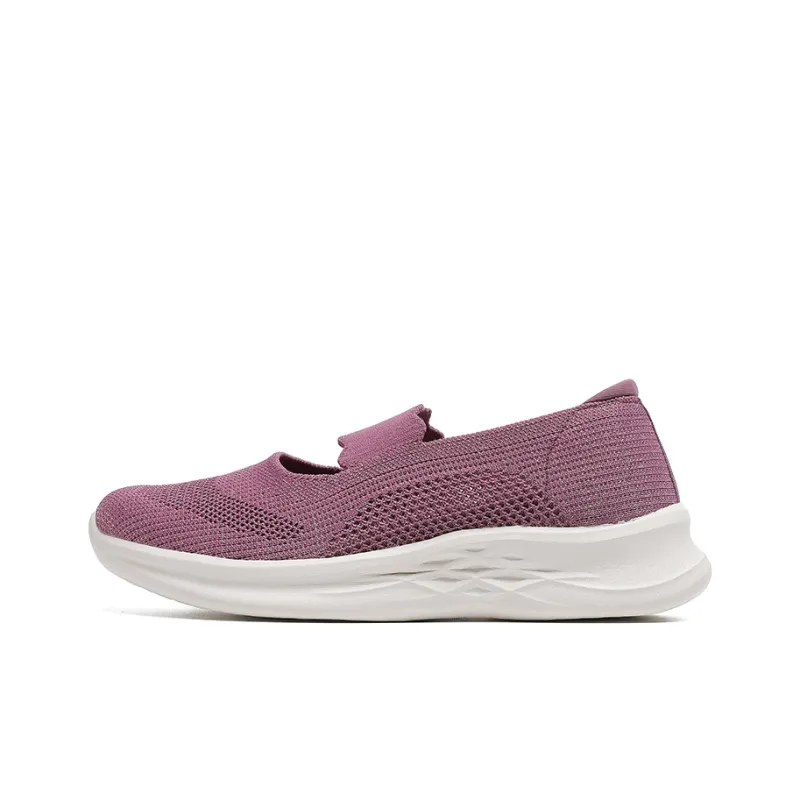 Mulinsen Cushioning, Moisture Wicking, Height Increasing, Lightweight, Breathable Low Top Casual Shoes Women's Purple-6