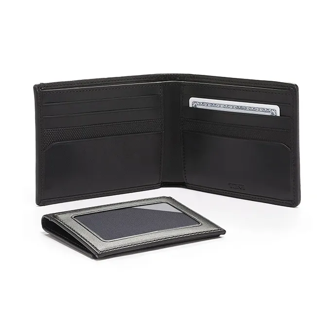 TUMI Alpha Nylon Card Holder Wallet Regular Men's Black-1
