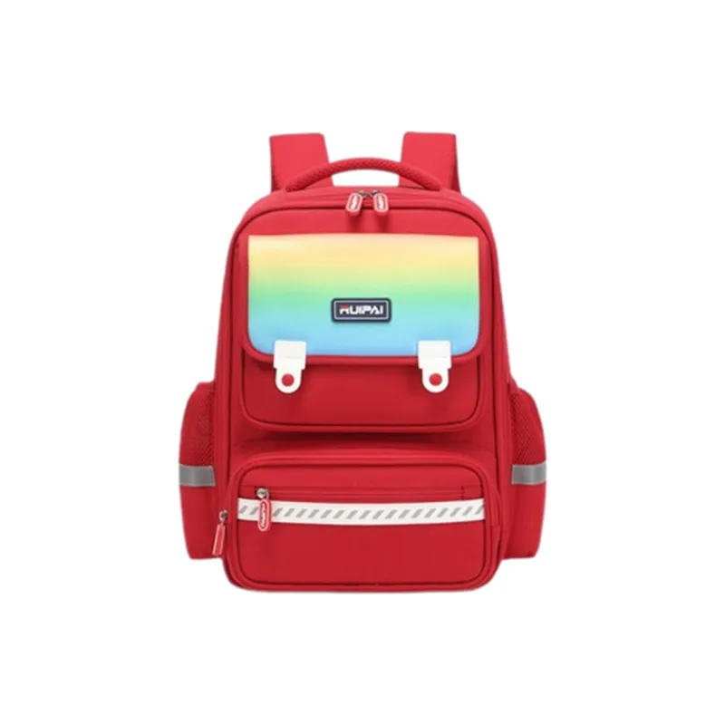 RUIPAI Polyester Backpack Regular Kids' Lake Blue/Sapphire Green/Pink/Gradient Red-6