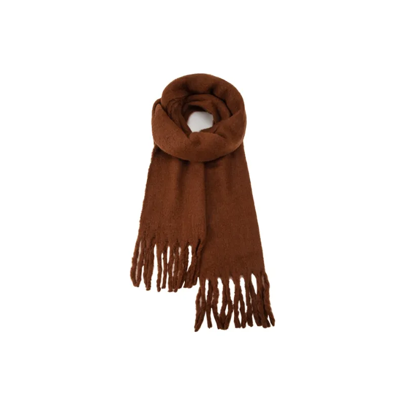 BAIJUAN Knit Scarves Unisex-3