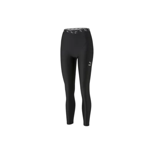 PUMA SQ Leggings Sports Pants Women's Black