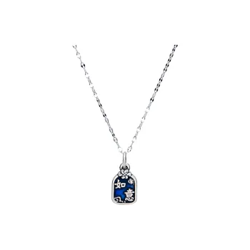 BLESSED BULLET S925 Silver Necklaces Women's