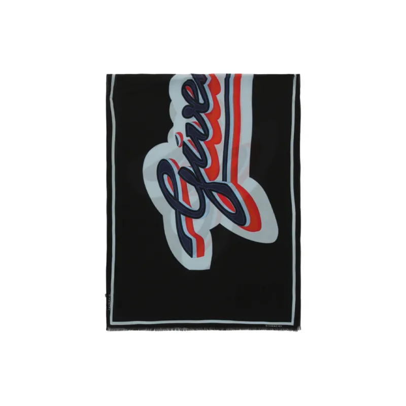 Givenchy Retro Logo Scarf-0