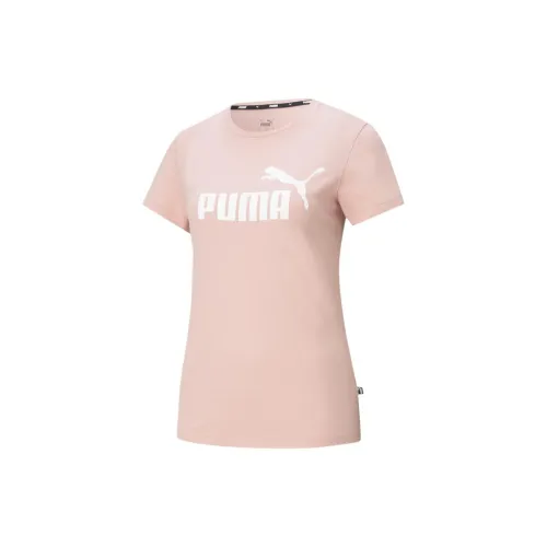 PUMA ESSENTIALS T-Shirts Women's Pink