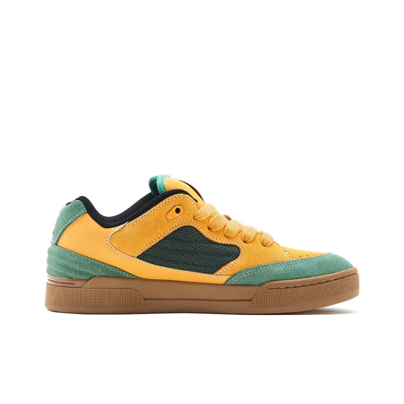 Vision Street Wear Savvy Puffy Shoes Low Top Skateboard Shoes Unisex Cantaloupe Yellow Green-1