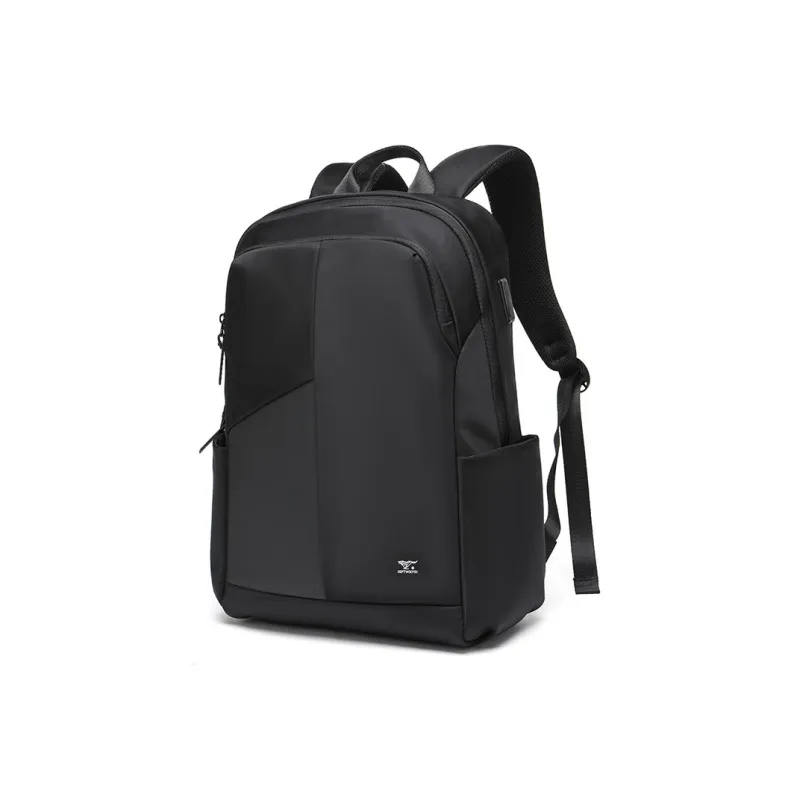 SEPTWOLVES Fabric Backpack Large Size Unisex Black-0