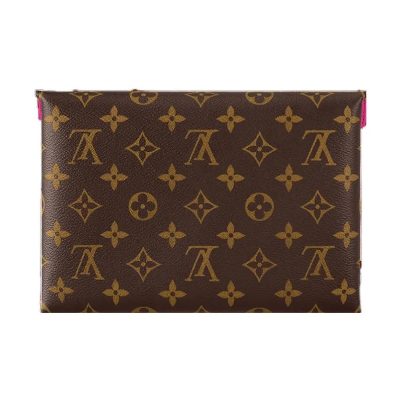 LOUIS VUITTON Monogram Canvas 3 in 1 Clutch Regular Women's Brown-2