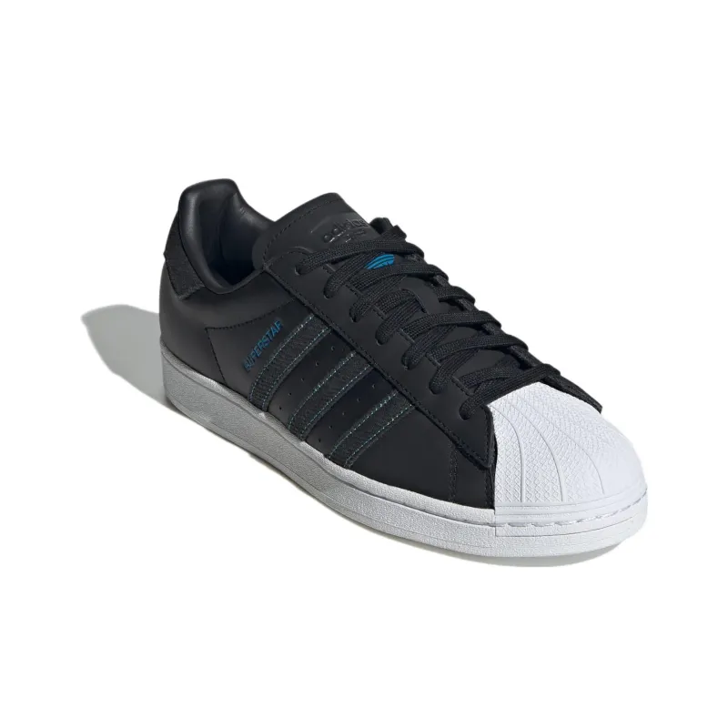 adidas originals Superstar Denim Pack - Black Bright Blue-2
