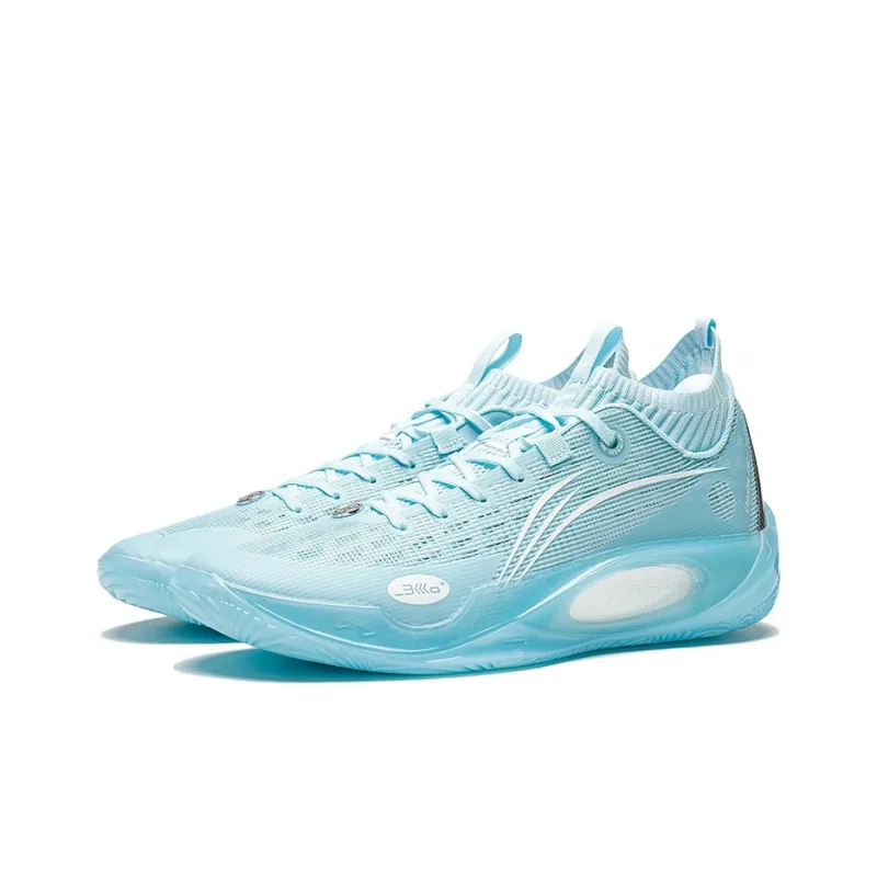 LiNing Wade 808 2 Anti Slip Wear Resistant Low Top Basketball Shoes Men's Blue PE Edition-2