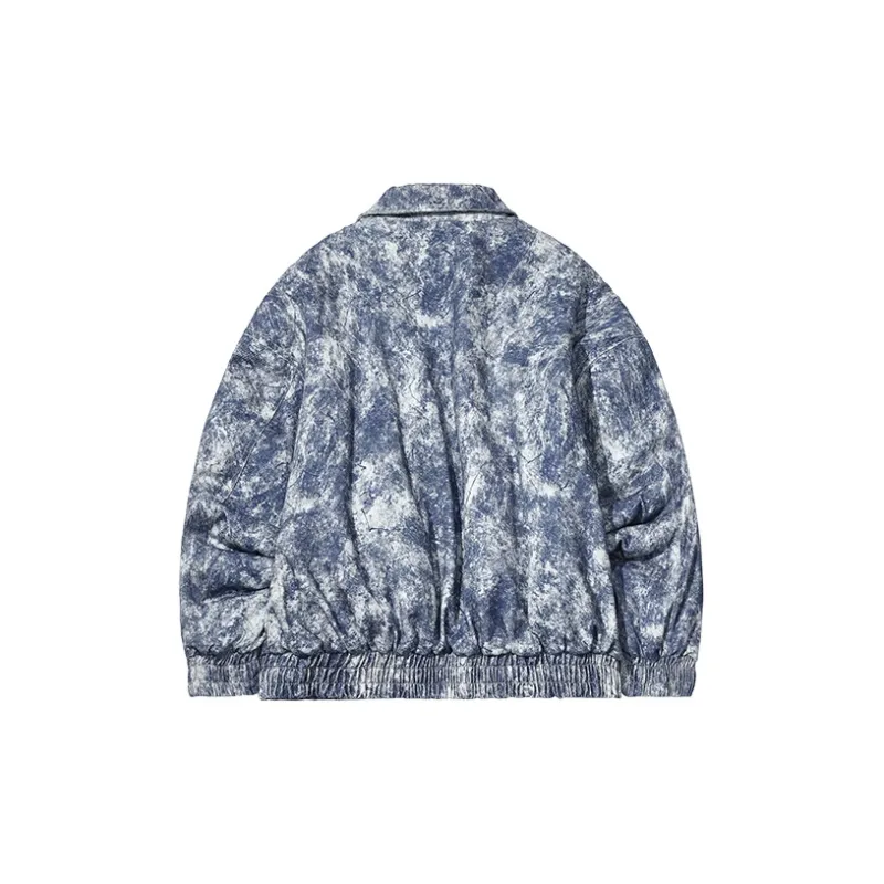 BEASTER Puffer Jacket Unisex Blue Purple-1