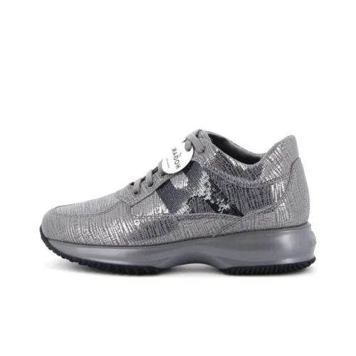 HOGAN Interactive Low-Top Casual Shoes Women's Gray