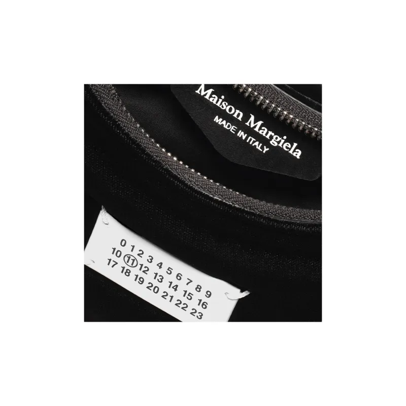 Maison Margiela Glam Slam Velvet Shoulder Bag Crossbody Bag Extra Mini Women's Black-3