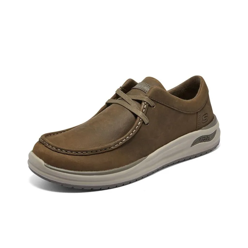 Skechers Slip ins Garza Sneaker 'Brown'-2