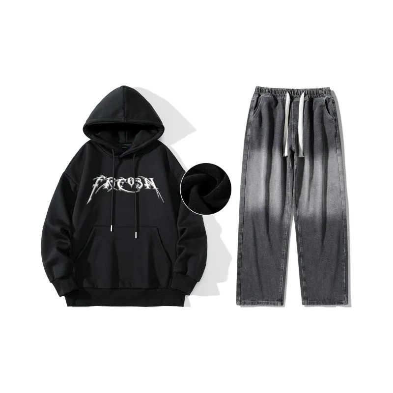 FREO3N Sweatshirt Sets Unisex-1