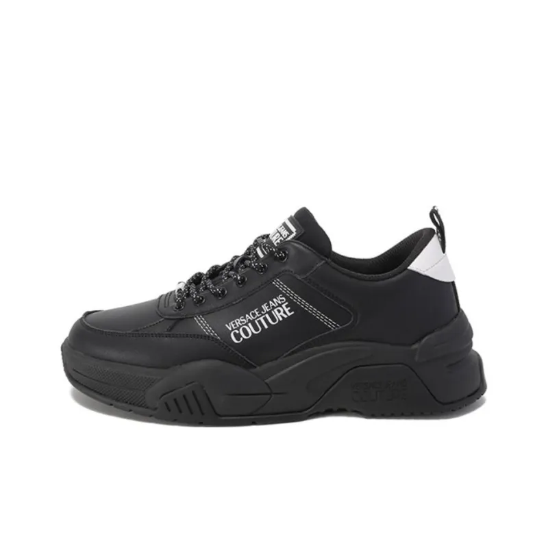 VERSACE JEANS Couture Logo-print Lace-up Sneakers-0